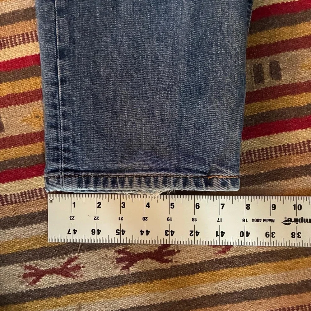 Levis 550 Relaxed Fit Tapered Leg Blue Denim Jeans Mens W40 L34 Medium Wash